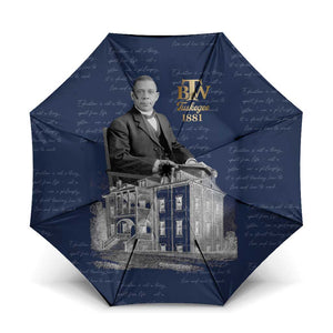 Booker T. Washington Umbrella Tuskegee Institute Design Educational Legacy 1881 Historic Tribute - African Pride