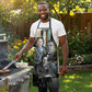 Booker T. Washington Apron Historic Portrait Collage Civil Rights Legacy Educational Pioneer Design - African Pride