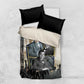 Booker T. Washington Bedding Set Historic Portrait Collage Civil Rights Legacy Educational Pioneer Design - African Pride