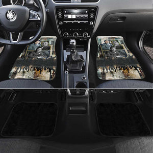 Booker T. Washington Car Mats Historic Portrait Collage Civil Rights Legacy Educational Pioneer Design - African Pride