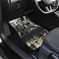 Booker T. Washington Car Mats Historic Portrait Collage Civil Rights Legacy Educational Pioneer Design - African Pride