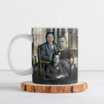 Booker T. Washington Ceramic Mug Historic Portrait Collage Civil Rights Legacy Educational Pioneer Design - African Pride
