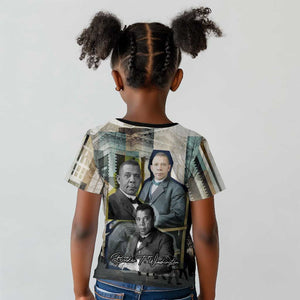 Booker T. Washington Kid T shirt Historic Portrait Collage Civil Rights Legacy Educational Pioneer Design TS04