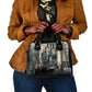 Booker T. Washington Shoulder Handbag Historic Portrait Collage Civil Rights Legacy Educational Pioneer Design - African Pride