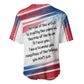 James Baldwin Baseball Jersey Artistic Portrait Quote on Love and Awareness Civil Rights Tribute TS04
