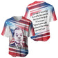 James Baldwin Baseball Jersey Artistic Portrait Quote on Love and Awareness Civil Rights Tribute TS04