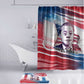 James Baldwin Bathroom Set Artistic Portrait Quote on Love and Awareness Civil Rights Tribute - African Pride