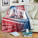 James Baldwin Blanket Artistic Portrait Quote on Love and Awareness Civil Rights Tribute - African Pride