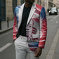 James Baldwin Blazer Artistic Portrait Quote on Love and Awareness Civil Rights Tribute - African Pride