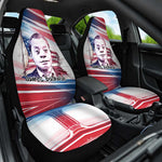 James Baldwin Car Seat Cover Artistic Portrait Quote on Love and Awareness Civil Rights Tribute - African Pride