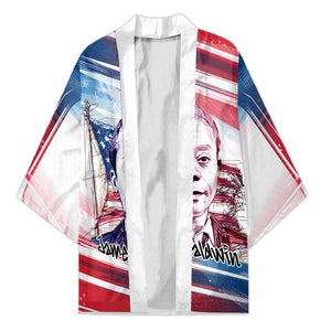 James Baldwin Kimono Artistic Portrait Quote on Love and Awareness Civil Rights Tribute - African Pride
