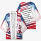 James Baldwin Kimono Artistic Portrait Quote on Love and Awareness Civil Rights Tribute - African Pride