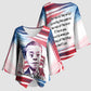 James Baldwin Kimono Sleeve Blouse Artistic Portrait Quote on Love and Awareness Civil Rights Tribute - African Pride