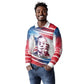 James Baldwin Long Sleeve Polo Shirt Artistic Portrait Quote on Love and Awareness Civil Rights Tribute - African Pride