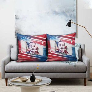 James Baldwin Pillow Cover Artistic Portrait Quote on Love and Awareness Civil Rights Tribute - African Pride