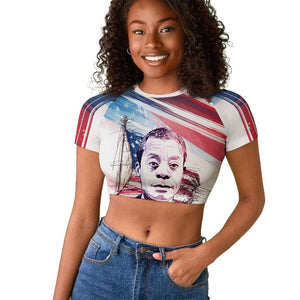 James Baldwin Raglan Cropped T shirt Artistic Portrait Quote on Love and Awareness Civil Rights Tribute TS04