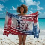 James Baldwin Sarong Artistic Portrait Quote on Love and Awareness Civil Rights Tribute - African Pride