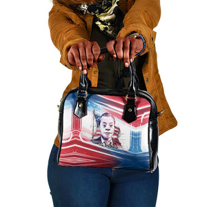 James Baldwin Shoulder Handbag Artistic Portrait Quote on Love and Awareness Civil Rights Tribute - African Pride