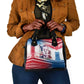 James Baldwin Shoulder Handbag Artistic Portrait Quote on Love and Awareness Civil Rights Tribute - African Pride