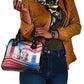James Baldwin Shoulder Handbag Artistic Portrait Quote on Love and Awareness Civil Rights Tribute - African Pride