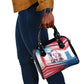 James Baldwin Shoulder Handbag Artistic Portrait Quote on Love and Awareness Civil Rights Tribute - African Pride