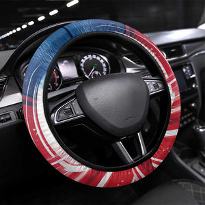 James Baldwin Steering Wheel Cover Artistic Portrait Quote on Love and Awareness Civil Rights Tribute - African Pride