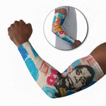 James Baldwin Arm Sleeves Colorful Graffiti Style Portrait The Fire Next Time Text Bold Civil Rights Tribute - African Pride
