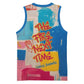 James Baldwin Basketball Jersey Colorful Graffiti Style Portrait The Fire Next Time Text Bold Civil Rights Tribute - African Pride