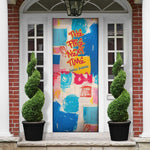 James Baldwin Door Cover Colorful Graffiti Style Portrait The Fire Next Time Text Bold Civil Rights Tribute - African Pride