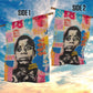 James Baldwin Garden Flag Colorful Graffiti Style Portrait The Fire Next Time Text Bold Civil Rights Tribute - African Pride