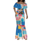 James Baldwin Mermaid Dress Colorful Graffiti Style Portrait The Fire Next Time Text Bold Civil Rights Tribute TS04