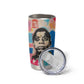 James Baldwin Tumbler Cup Colorful Graffiti Style Portrait The Fire Next Time Text Bold Civil Rights Tribute - African Pride