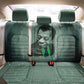 James Baldwin Back Car Seat Cover Green Handwritten Script Design Smiling Portrait Civil Rights and Literature - African Pride