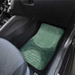 James Baldwin Car Mats Green Handwritten Script Design Smiling Portrait Civil Rights and Literature - African Pride
