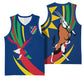 African Fish Eagle Namibia Basketball Jersey Gemsbok Supporters Style TS04
