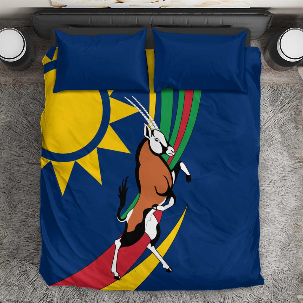 African Fish Eagle Namibia Bedding Set Gemsbok Supporters Style