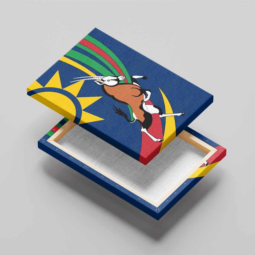 African Fish Eagle Namibia Canvas Wall Art Gemsbok Supporters Style