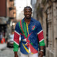 African Fish Eagle Namibia Long Sleeve Button Shirt Gemsbok Supporters Style