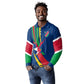 African Fish Eagle Namibia Long Sleeve Polo Shirt Gemsbok Supporters Style