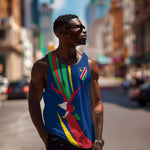African Fish Eagle Namibia Men Tank Top Gemsbok Supporters Style