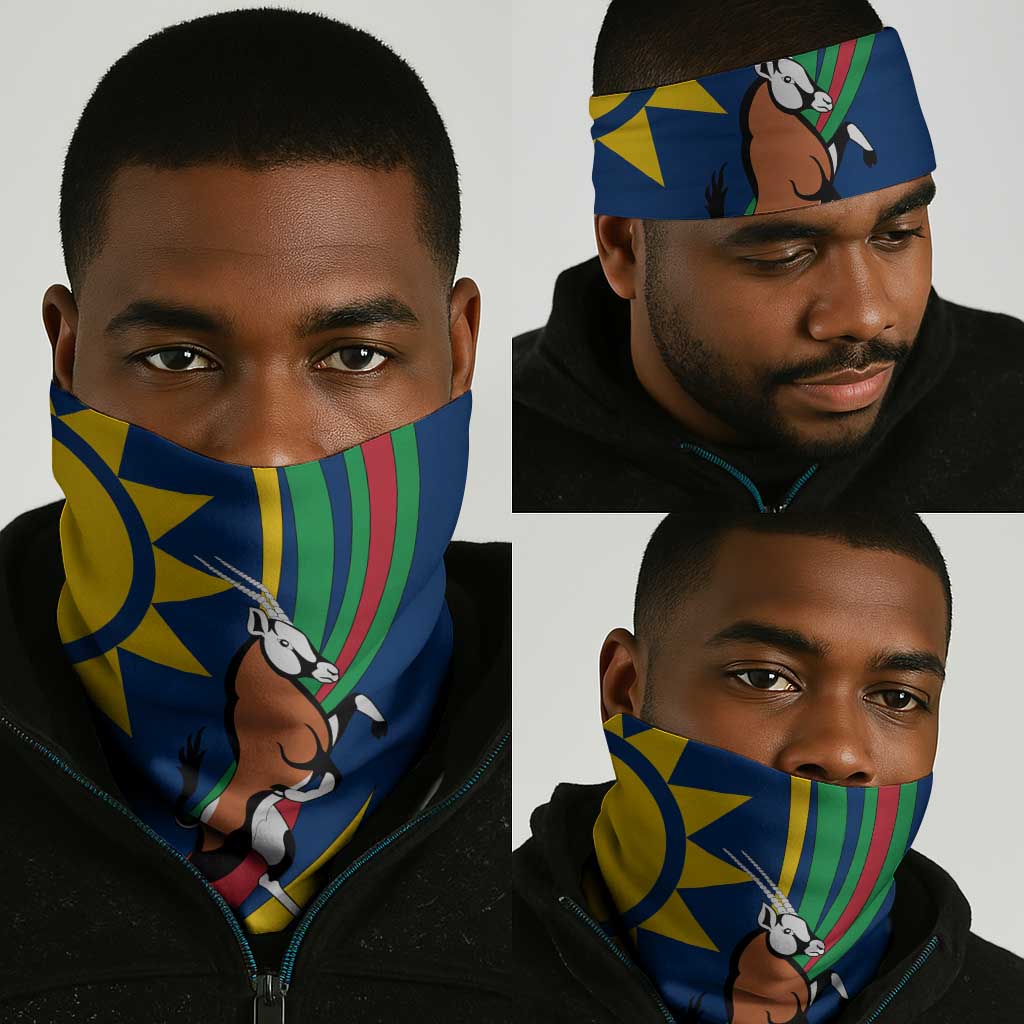 African Fish Eagle Namibia Neck Gaiter Gemsbok Supporters Style TS04