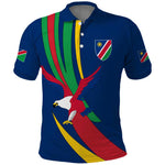 African Fish Eagle Namibia Polo Shirt Gemsbok Supporters Style