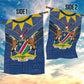 Namibia Yellow Sun Garden Flag Sporty Style with Traditional Patterns