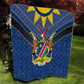 Namibia Yellow Sun Quilt Sporty Style with Traditional Patterns