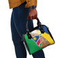 Afro Namibia Map Shoulder Handbag National Emblem and Cultural Motif Design