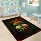 Black History Tree of Knowledge Area Rug Pan-African Afrocentric Drip Art Illustration