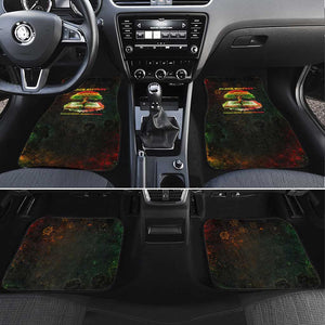 Black History Tree of Knowledge Car Mats Pan-African Afrocentric Drip Art Illustration