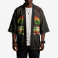 Black History Tree of Knowledge Kimono Pan-African Afrocentric Drip Art Illustration