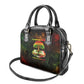 Black History Tree of Knowledge Shoulder Handbag Pan-African Afrocentric Drip Art Illustration