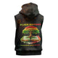 Black History Tree of Knowledge Sleeveless Hoodie Pan-African Afrocentric Drip Art Illustration